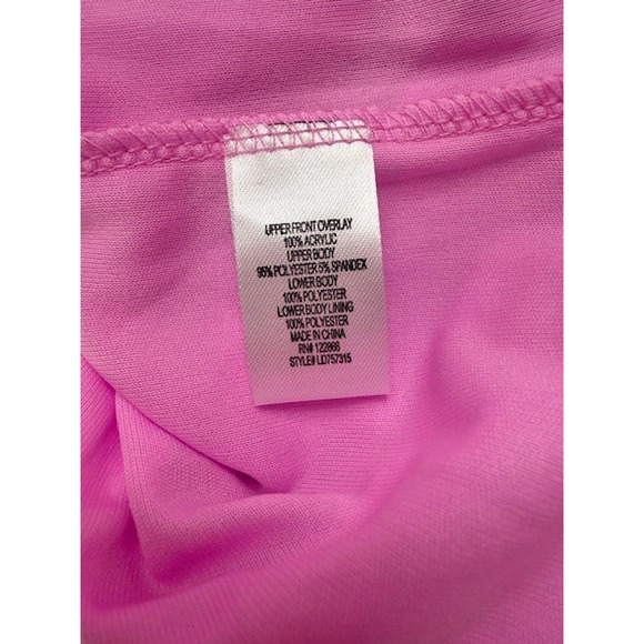 ZUNIE GIRLS DRESS BRIGHT PINK IVORY TULLE W/LOVE EMBROIDERED TOP SIZE 6X NEW $56 - Picture 9 of 10